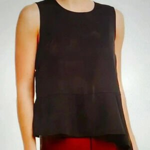 BCBG MAXAZRIA SLEEVELESS TOP